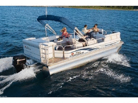 Pontoon Boat Sun Tracker 27′ Party Barge Image